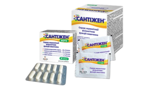 САНТІЖЕН<sup>®</sup> ТА САНТІЖЕН<sup>®</sup> ФОРТЕ